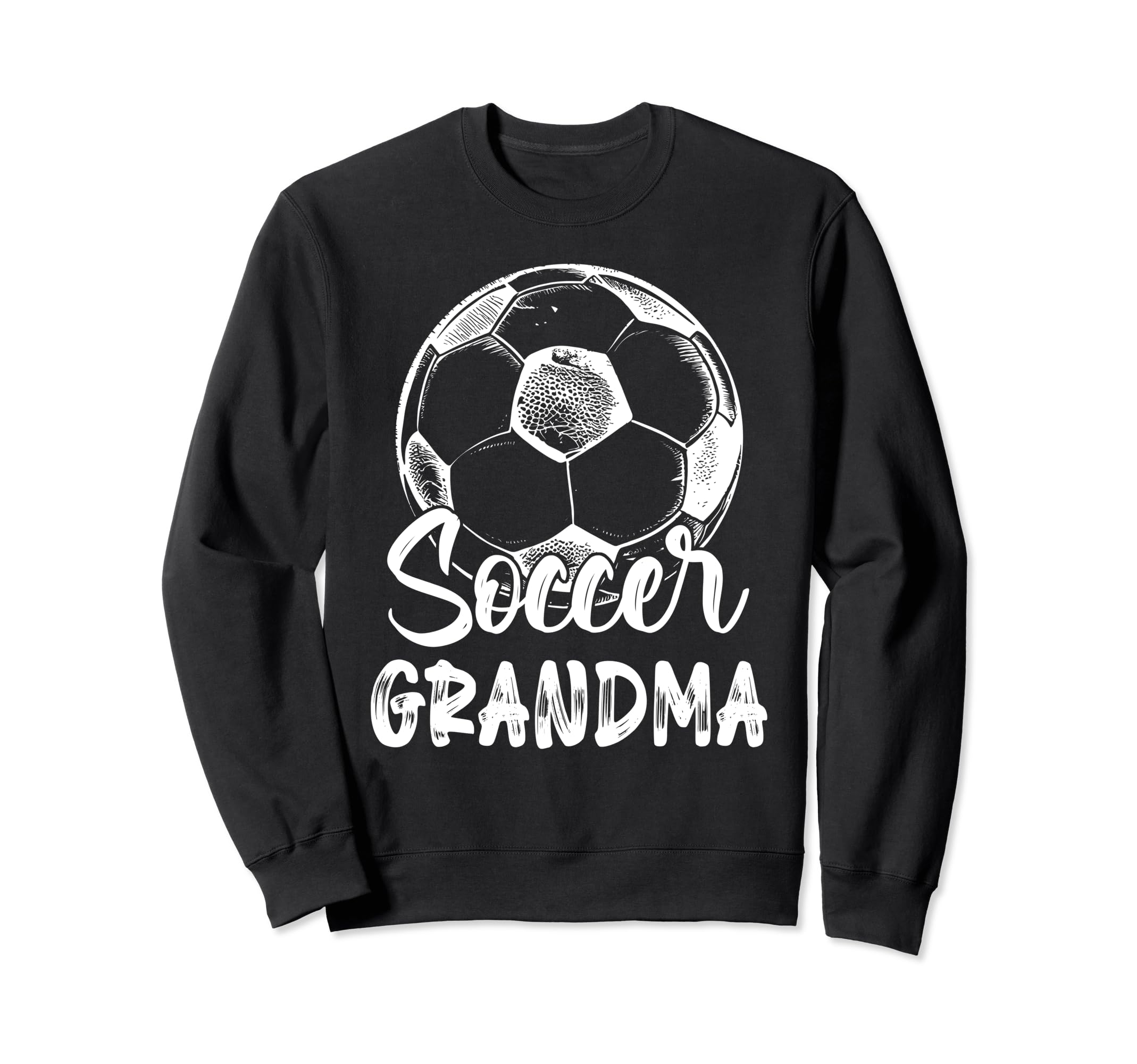 Soccer Grandma Family Matching Sweatshirt - Minimalist Print for Adults