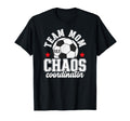 Soccer Team Mom Chaos Coordinator Soccer T-Shirt - Streetwear Style Unisex