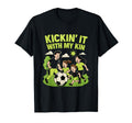 Kickin It My Kin Soccer Family T-Shirt - Unique Graphic for Adults