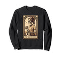 Funny Soccer Mom Tarot Card Sweatshirt - Casual Everyday Wear for Adults