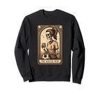 Funny Soccer Mom Tarot Card Sweatshirt - Casual Everyday Wear for Adults