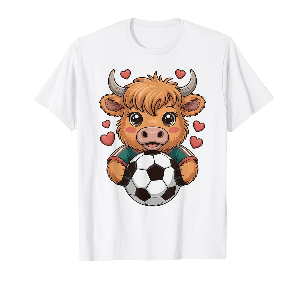 Funny Soccer Heifer Just Who Loves T-Shirt - Trendy Graphic for Adults