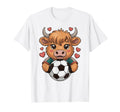 Funny Soccer Heifer Just Who Loves T-Shirt - Trendy Graphic for Adults