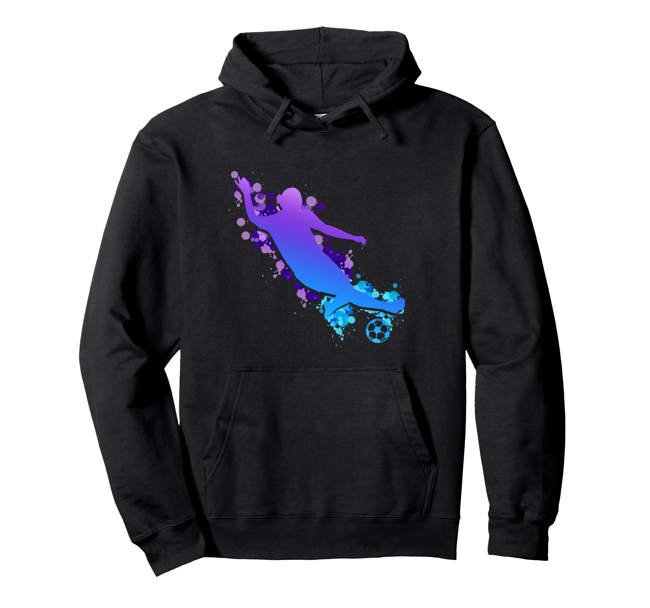 Soccer Hoodie - Graphic Print Unisex