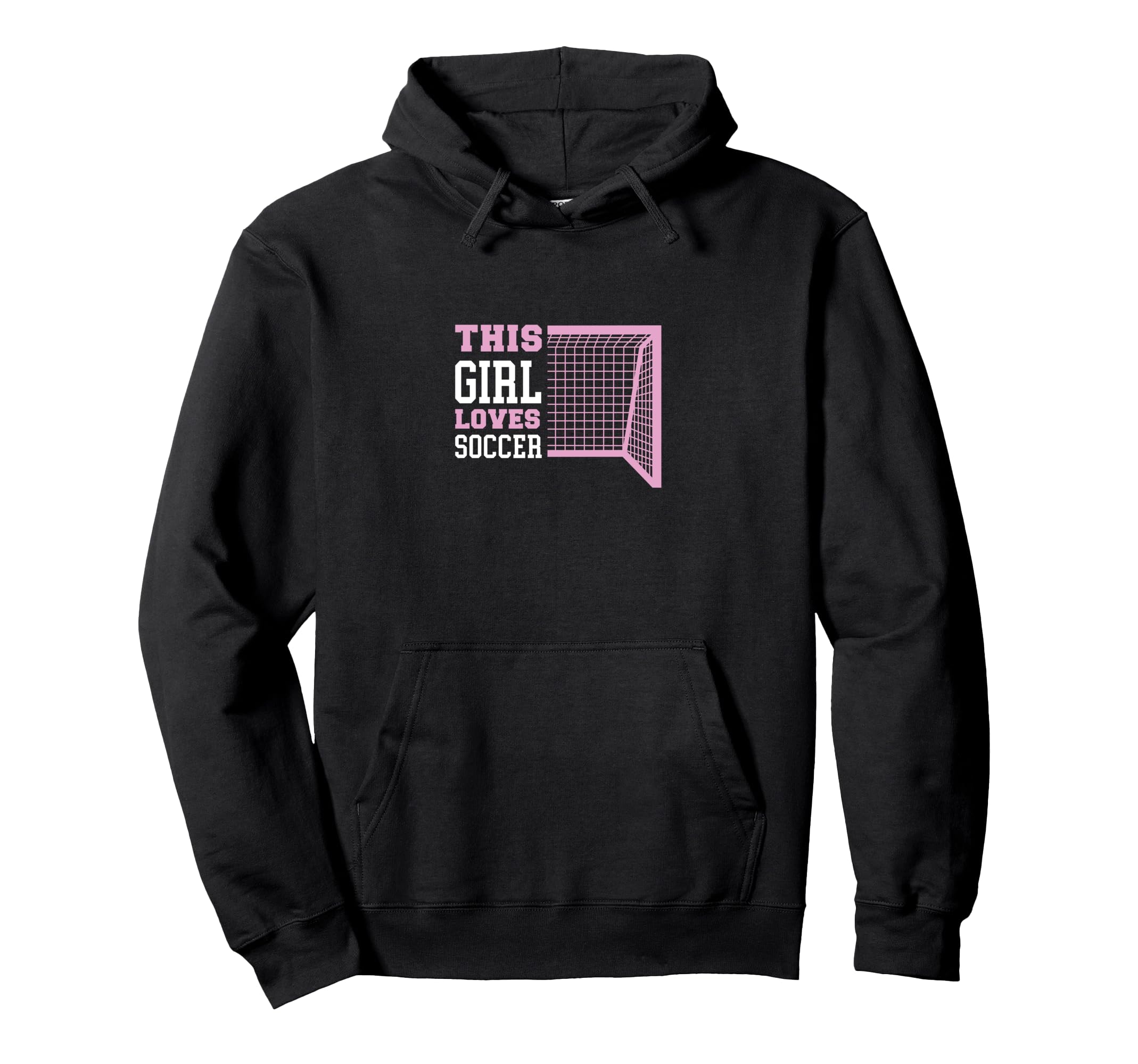 Sport Funny Loves Soccer Hoodie - Custom Art Print for Adults