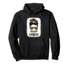 Soccer Mom Bleached Leopard Cheetah Hoodie - Trendy Graphic for Adults