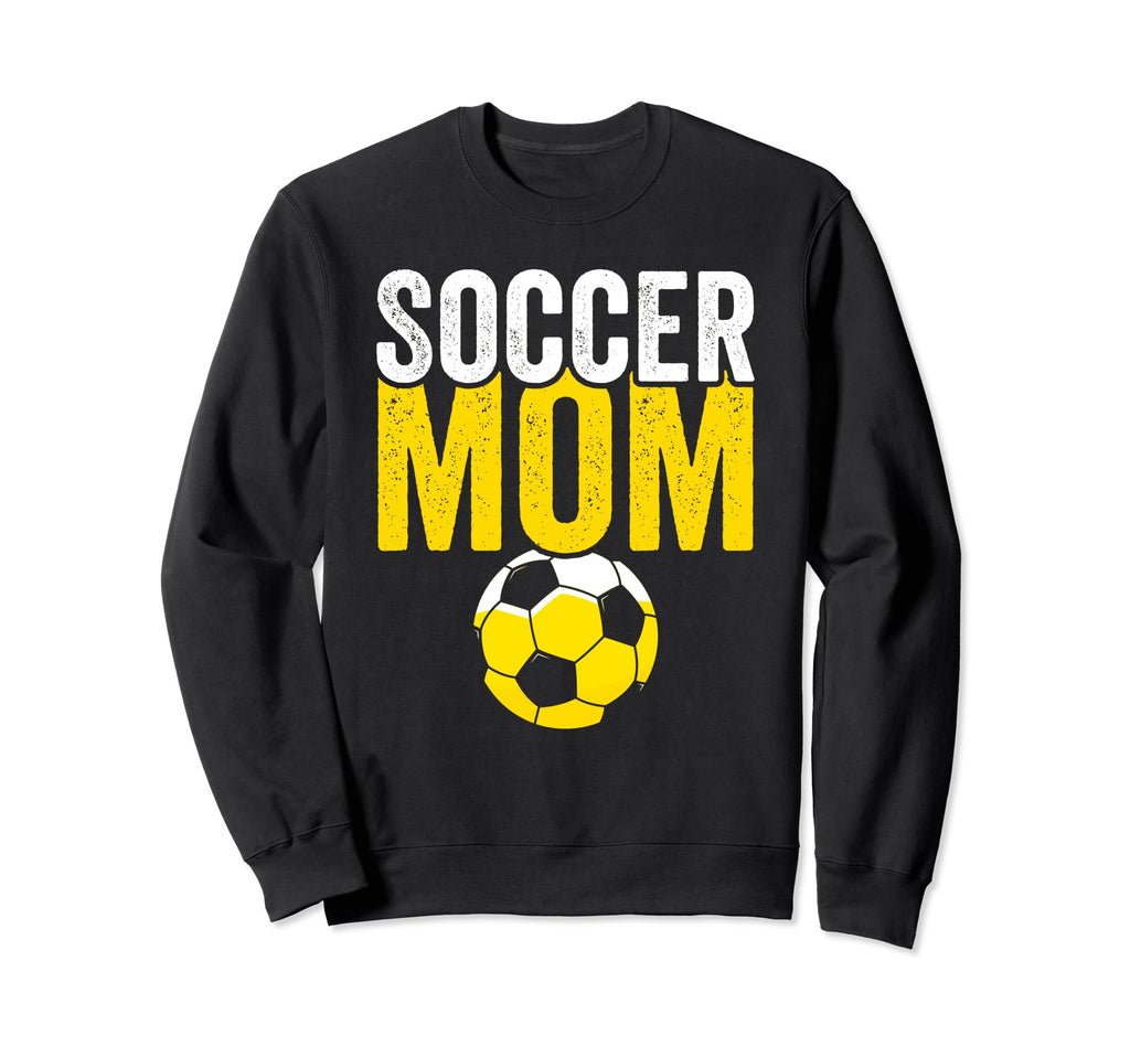 Soccer Mom Soccer Football Mom Sweatshirt - Fun Novelty Design for Adults