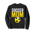 Soccer Mom Soccer Football Mom Sweatshirt - Fun Novelty Design for Adults