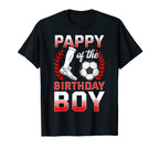 Pappy Birthday Soccer Player Bday T-Shirt - Trendy Graphic for Adults