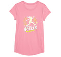 Born To Play Soccer Womens T-Shirt - Aesthetic Graphic Men Women