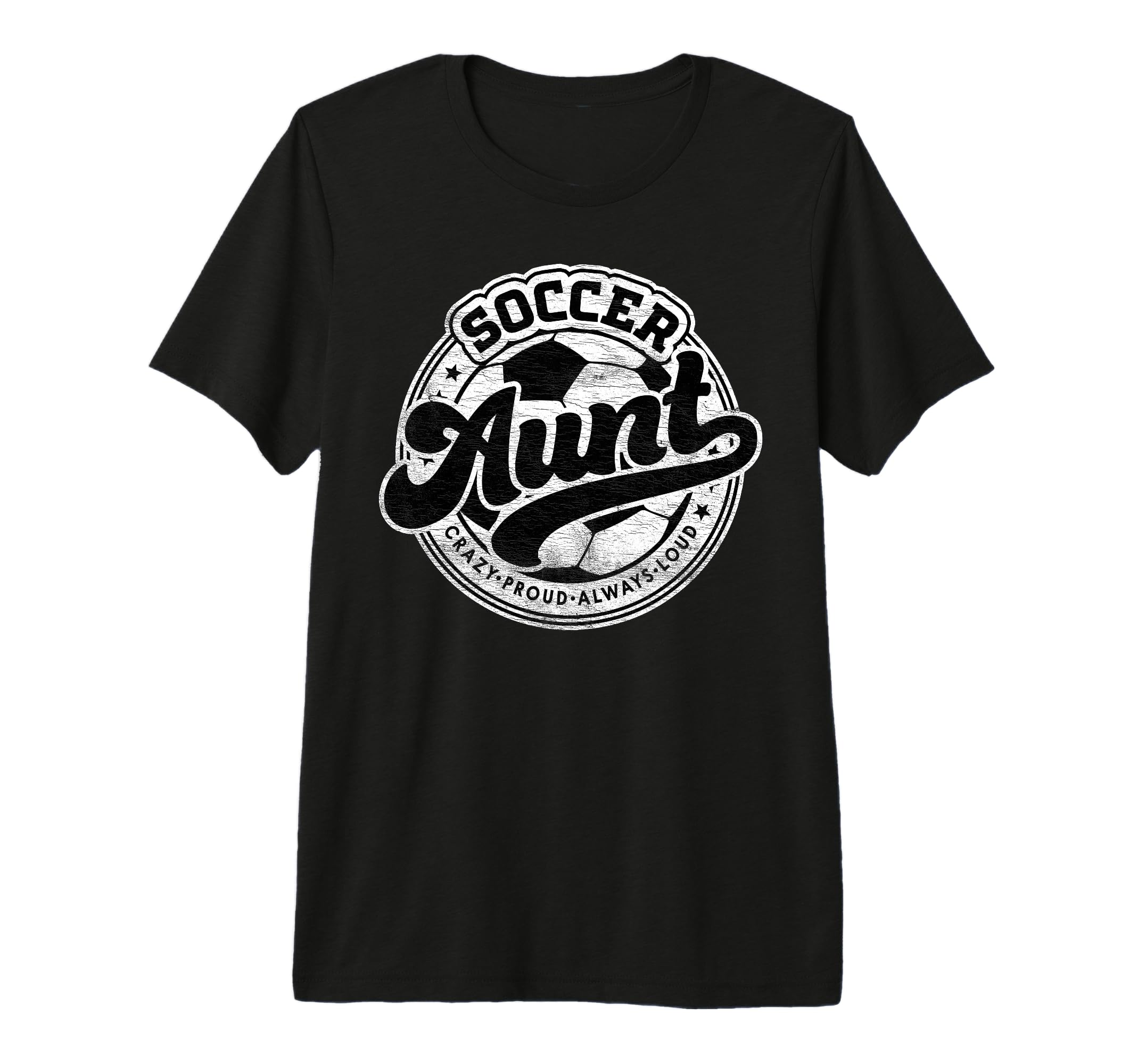 Soccer Aunt Family Matching Game T-Shirt - Aesthetic Graphic for Adults