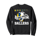 House Divided I Only Raise Ballers Sweatshirt - Aesthetic Graphic Unisex