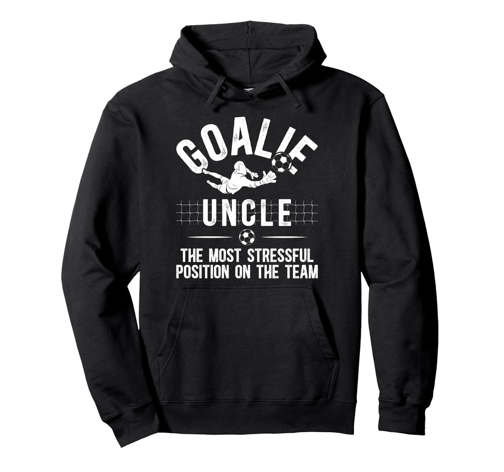 Funny Soccer Goalie Uncle Soccer Hoodie - Trendy Graphic Men Women