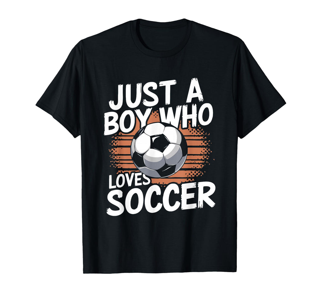 Just Who Loves Soccer T-Shirt - Unique Graphic for Adults