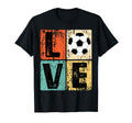 I Love Soccer Gift T-Shirt - Graphic Print for Adults
