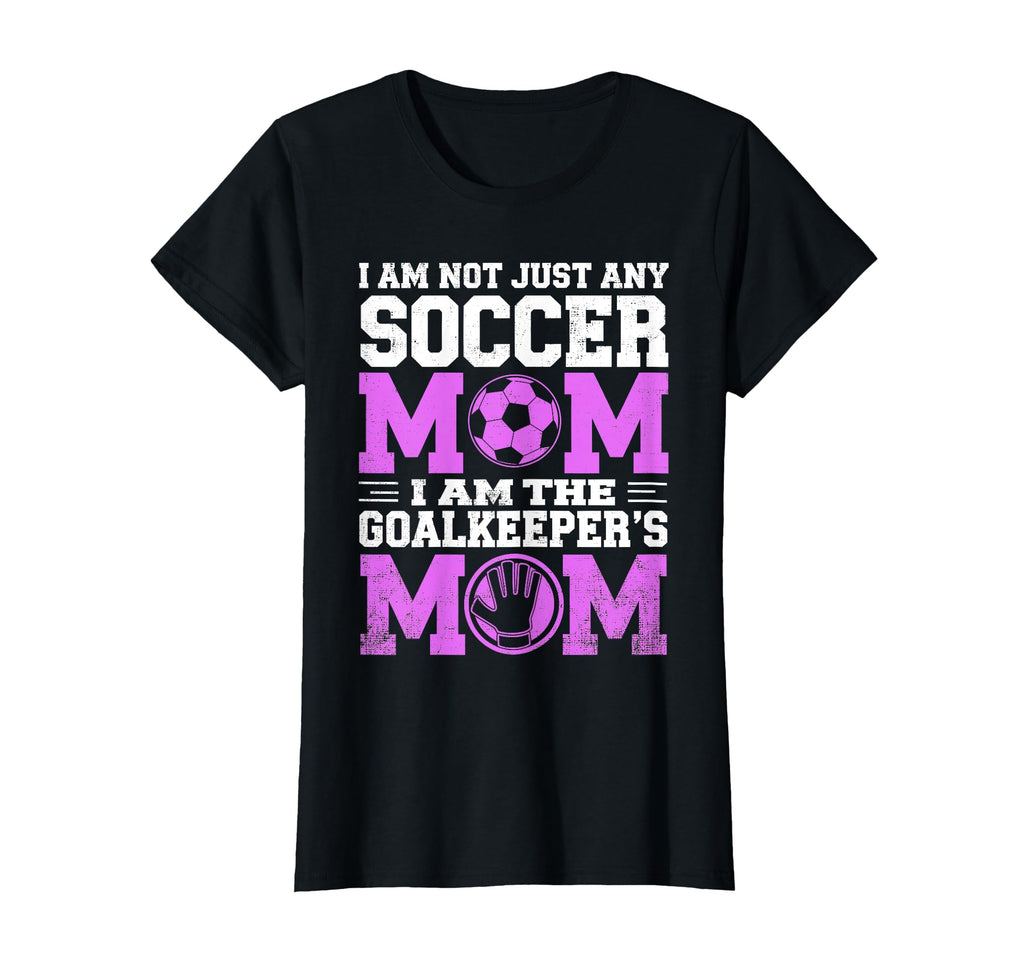 Goalkeeper Mom Soccer Goalie Fan Mama T-Shirt - Minimalist Print Unisex
