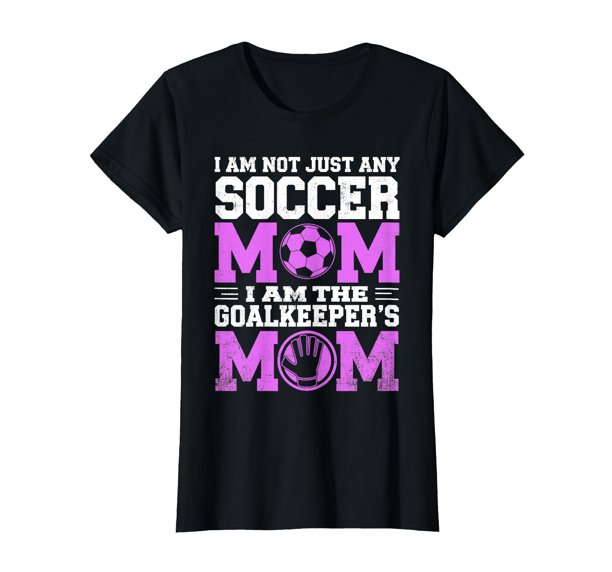 Goalkeeper Mom Soccer Goalie Fan Mama T-Shirt - Minimalist Print Unisex