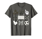 Soccer Coquette Bow Football Mama T-Shirt - Custom Art Print Men Women