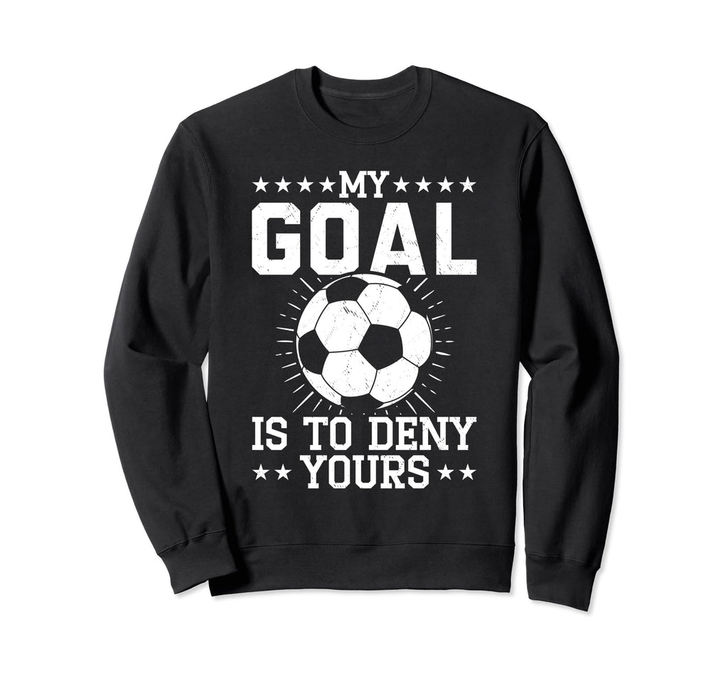 Defense Soccer Goalie Ball Sports Sweatshirt - Streetwear Style Men Women
