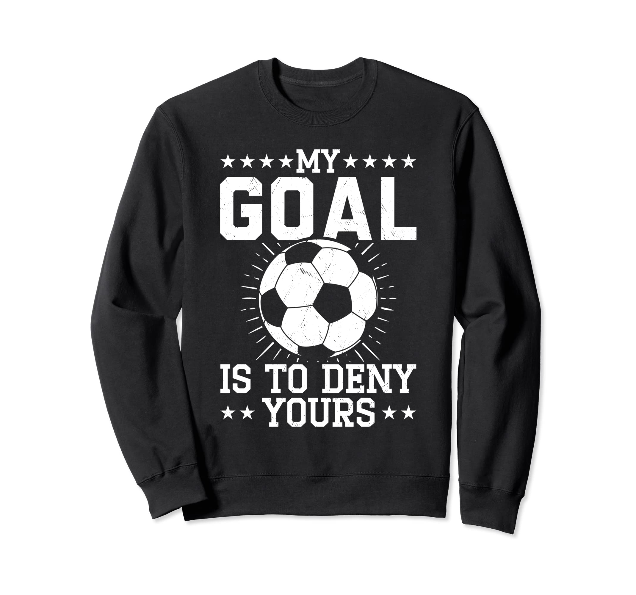 Defense Soccer Goalie Ball Sports Sweatshirt - Streetwear Style Men Women