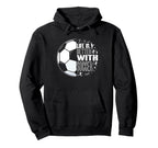 Life Is Better Soccer Hoodie - Minimalist Print Unisex