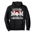 Baller Mom Louder Prouder Baseball Hoodie - Aesthetic Graphic for Adults