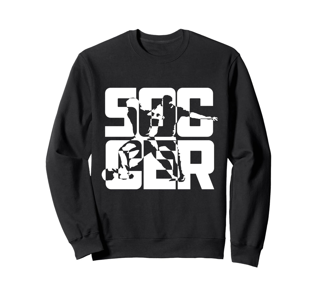 Soccer Forward Midfield Defence Sweatshirt - Unique Graphic for Adults