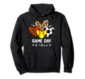 Game Day Vibes Funny Softball Soccer Hoodie - Custom Art Print Unisex