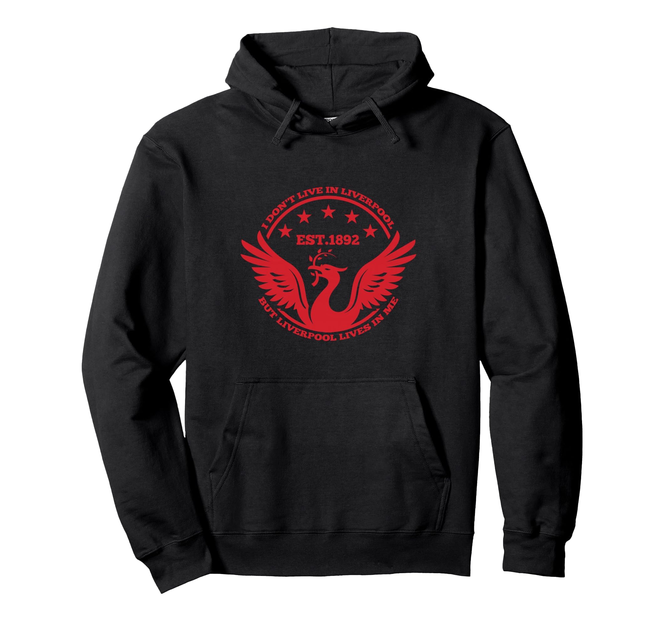 Ynwa Red Soccer Supporters Soccer Dad Mom Hoodie - Streetwear Style Unisex