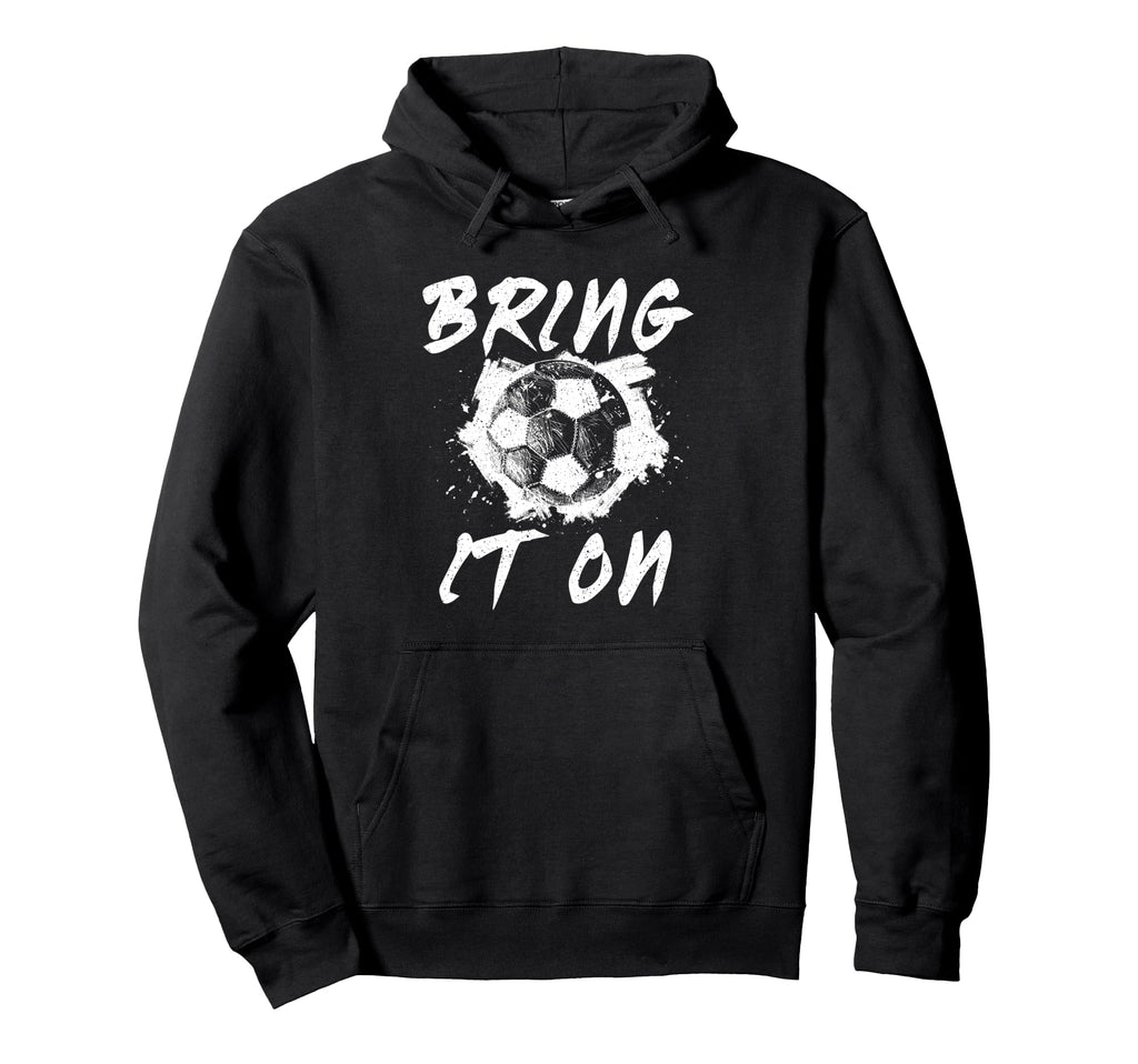 Soccer Team Soccer Ball Goalkeeper Net Hoodie - Unique Graphic Men Women