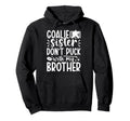 Hockey Goalie Sister Funny Ice Hockey Hoodie - Fun Novelty Design Unisex