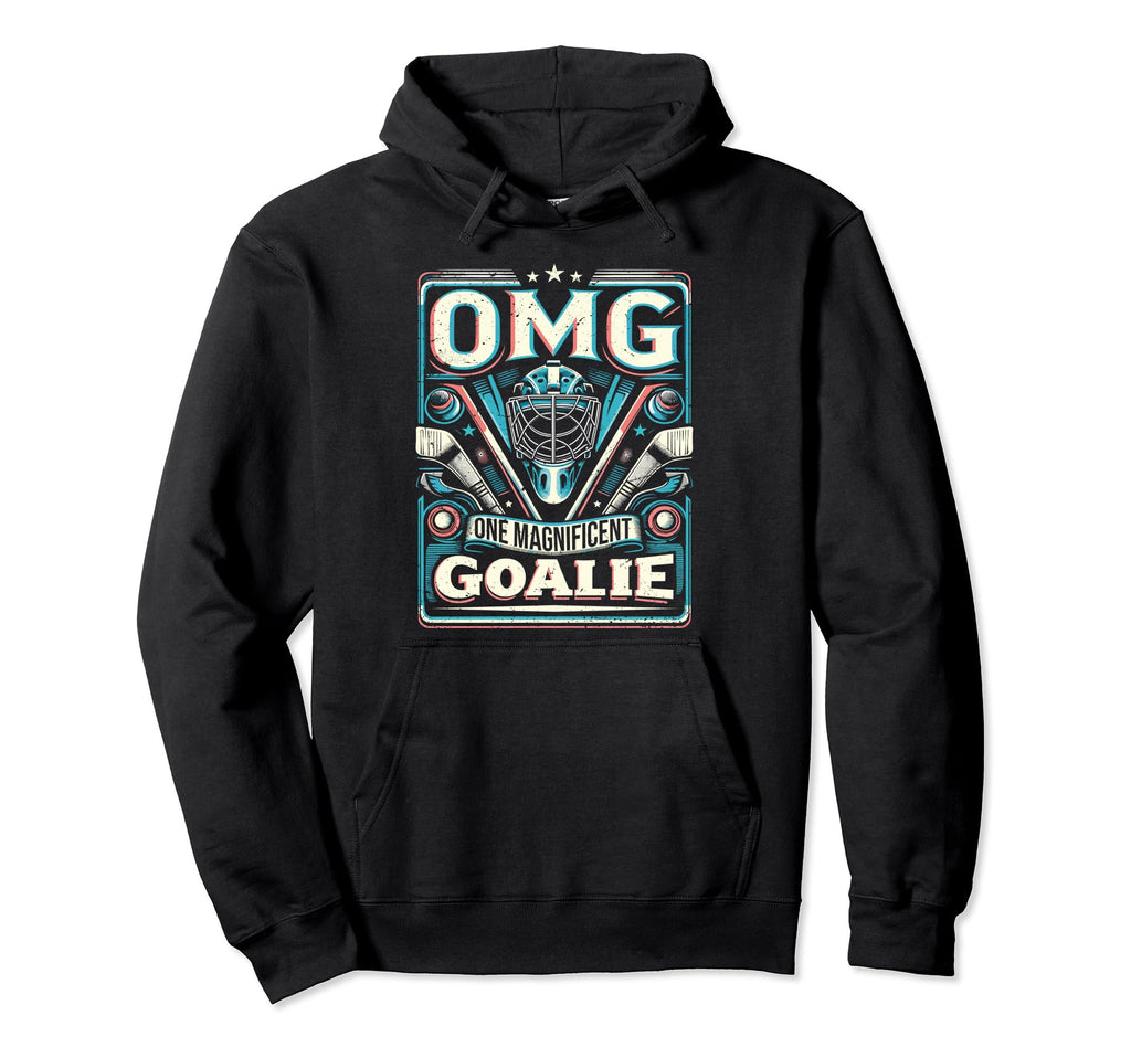 Funny Goalkeeper Ice Hockey Goalie Hoodie - Casual Everyday Wear Men Women