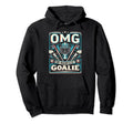 Funny Goalkeeper Ice Hockey Goalie Hoodie - Casual Everyday Wear Men Women