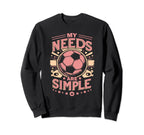 Funny Soccer Stuff Hoodie - Novelty Apparel for Adults