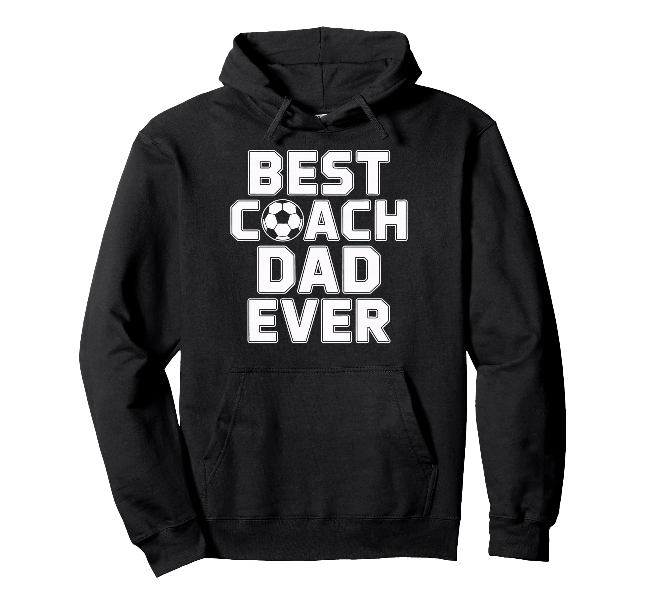 Best Coach Dad Ever Soccer Leadership Hoodie - Aesthetic Graphic Men Women
