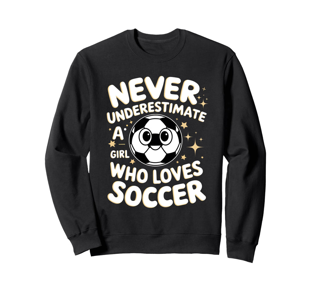 Soccer Players Soccer Soccer Sweatshirt - Trendy Graphic for Adults