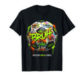 Soccer Bruh Vibes Funny Soccer Ball T-Shirt - Fun Novelty Design for Adults