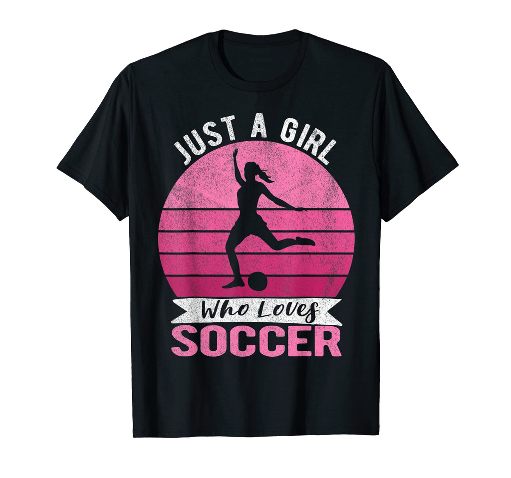 Just Who Loves Soccre Soccer Player T-Shirt - Custom Art Print Men Women