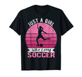 Just Who Loves Soccre Soccer Player T-Shirt - Custom Art Print Men Women