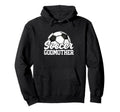 Soccer Godmother Gifts Mothers Day Mom Hoodie - Unique Graphic Men Women