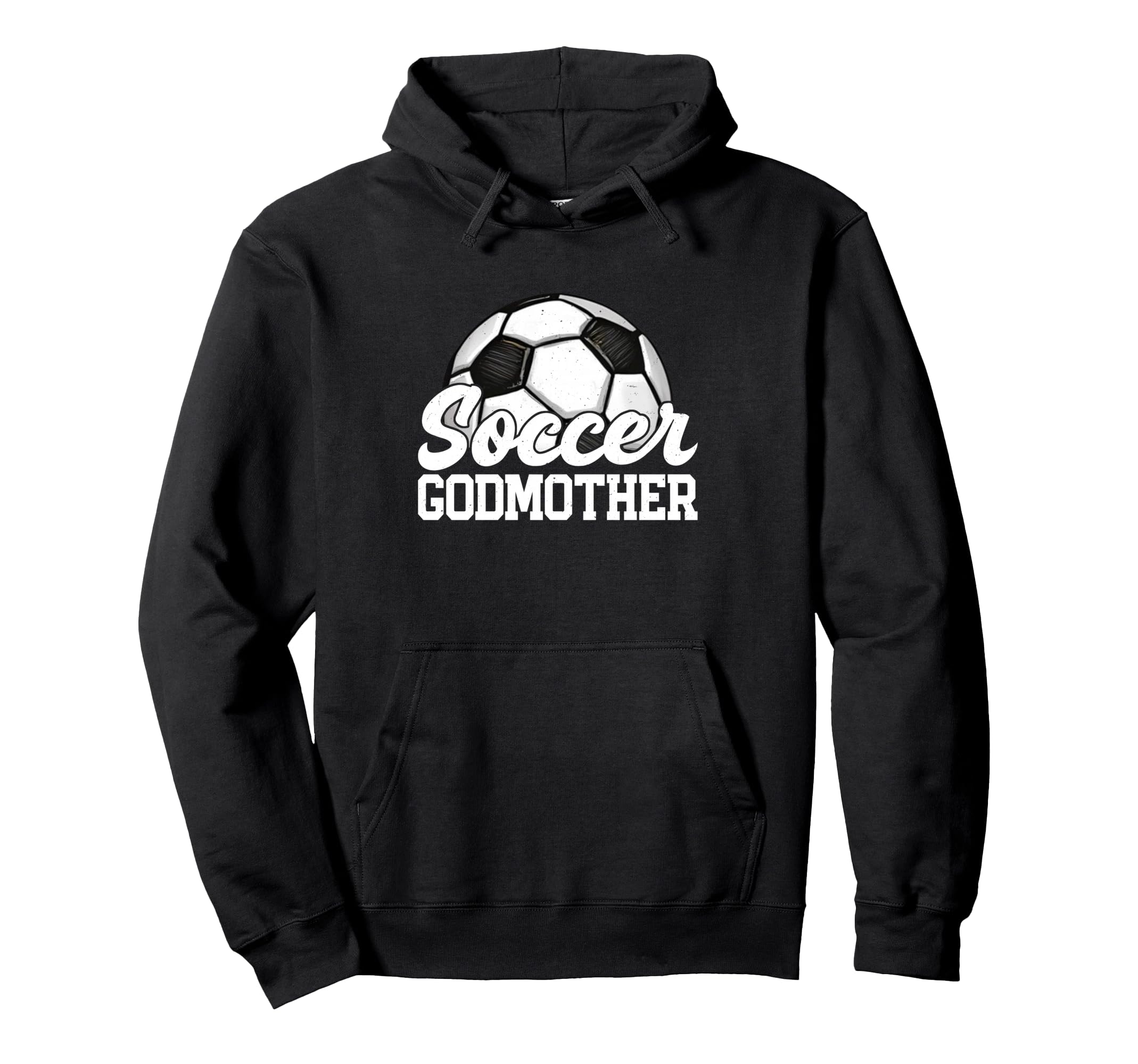 Soccer Godmother Gifts Mothers Day Mom Hoodie - Unique Graphic Men Women