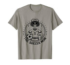 Soccer Mom Skeletton Halloween Soccer T-Shirt - Custom Art Print Unisex