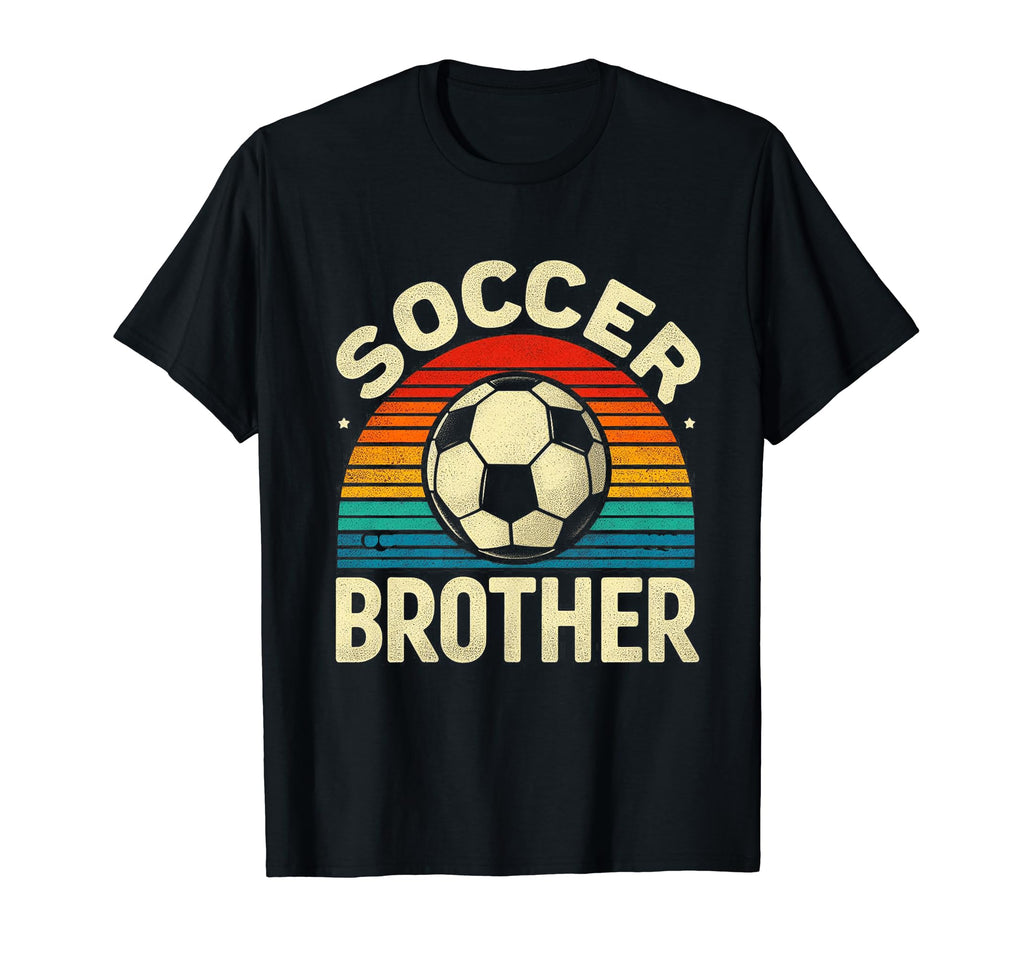 Soccer Brother Family Matching Team T-Shirt - Unique Graphic Unisex