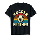 Soccer Brother Family Matching Team T-Shirt - Unique Graphic Unisex