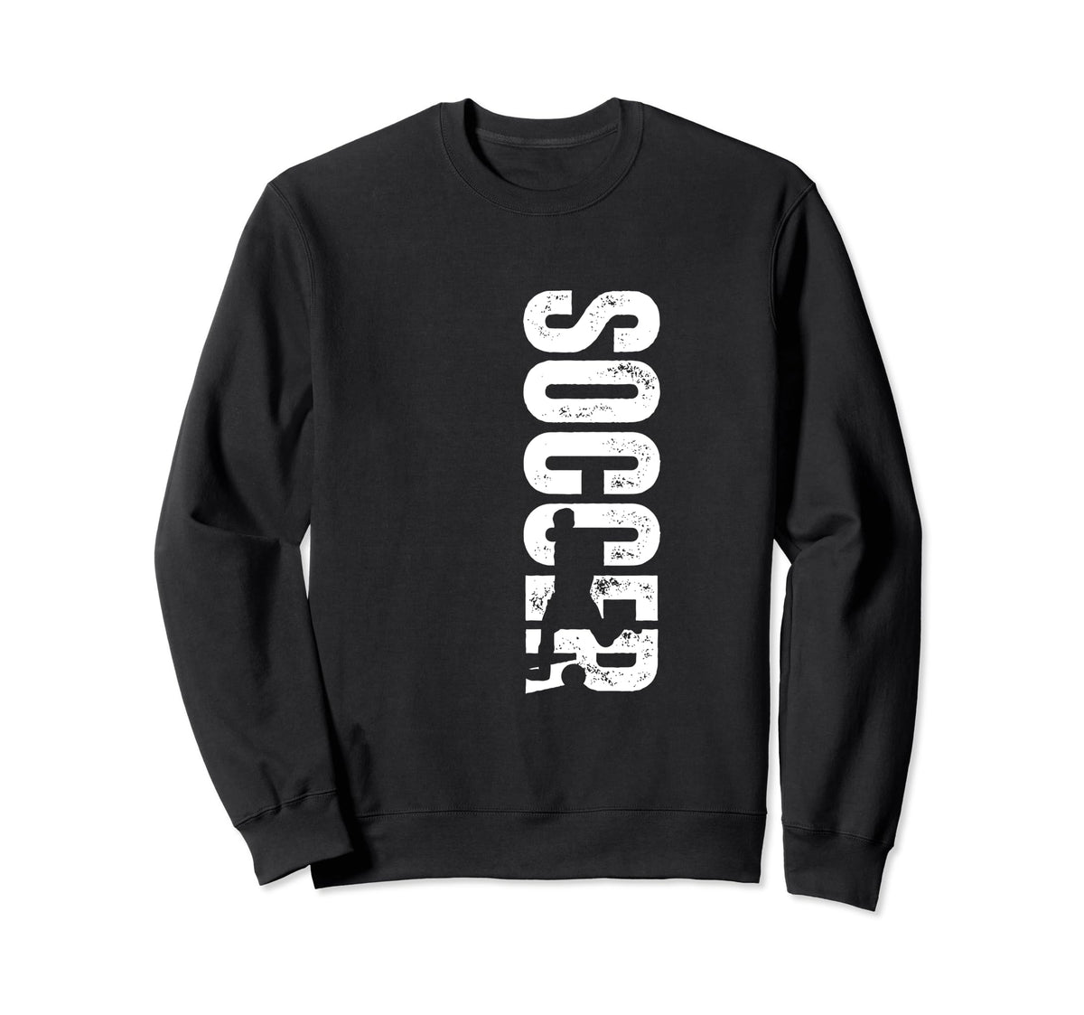 Soccer Coach Distressed Soccer Sweatshirt - Novelty Apparel for Adults