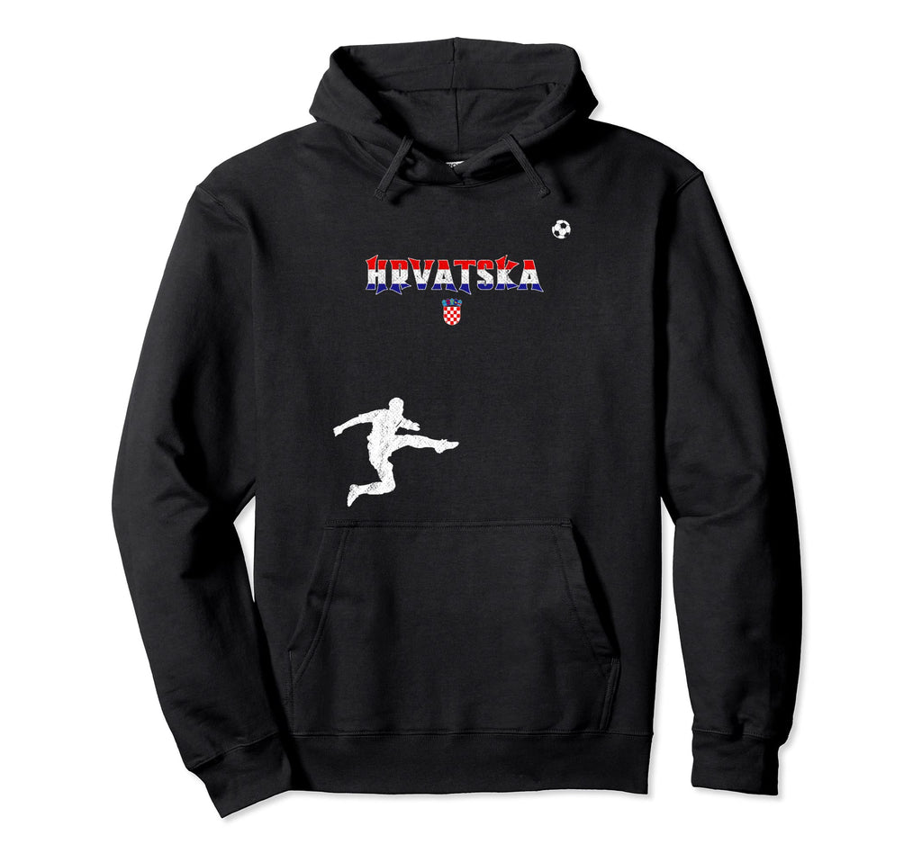 Nogomet Hrvatska Football Soccer Hoodie - Streetwear Style Men Women