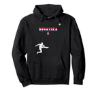 Nogomet Hrvatska Football Soccer Hoodie - Streetwear Style Men Women