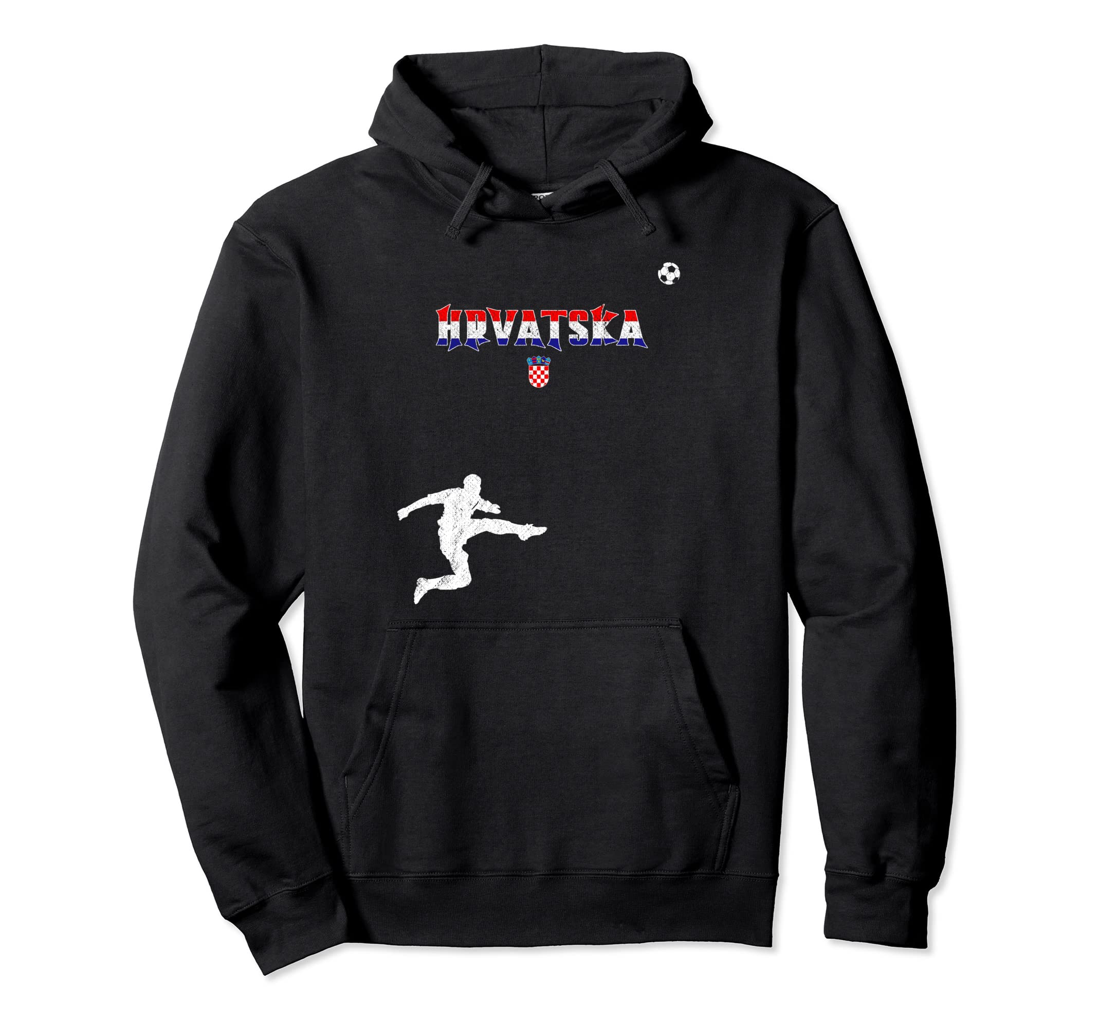 Nogomet Hrvatska Football Soccer Hoodie - Streetwear Style Men Women