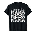 Soccer Mama Groovy Soccer Softball Mom T-Shirt - Trendy Graphic Men Women
