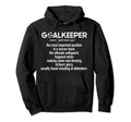Soccer Goalkeeper Definition Soccer Hoodie - Trendy Graphic for Adults
